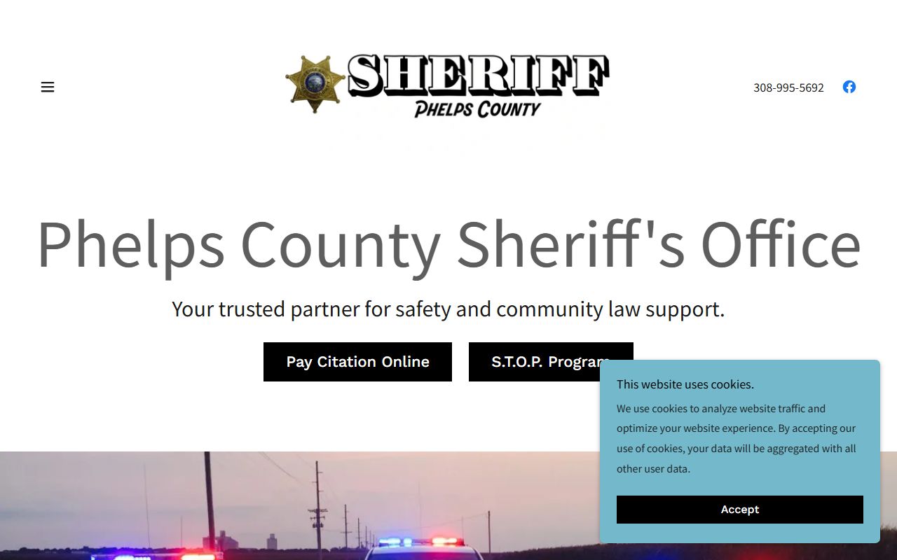 Phelps County Sheriff's Office inmate population and roster links